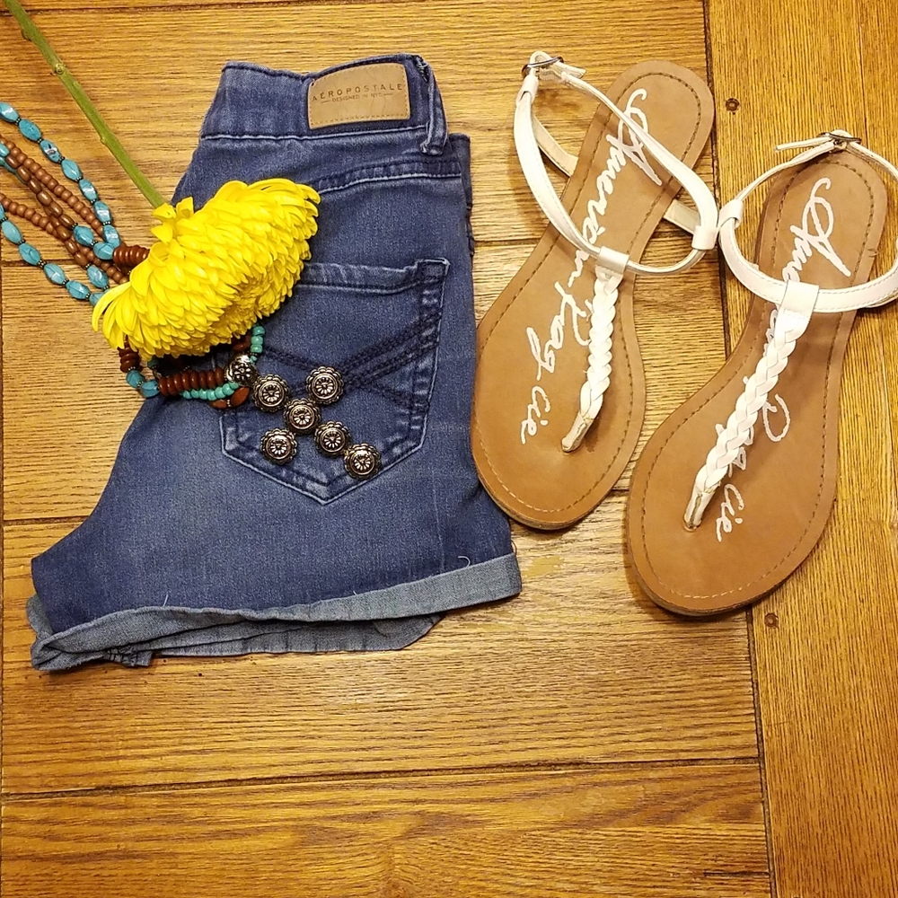 💥 Aeropostale High Waisted Shorty Shorts Womens